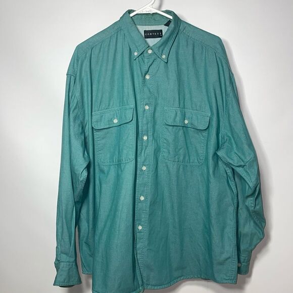 Context long sleeve button down shirt - Picture 1 of 7